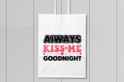 always kiss me goodnight, a Graphic by minmicro (Thumbnail 4 of 5)
