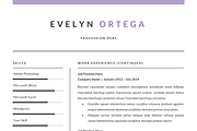 Resume Template CV for Word, a Resume Template by GResume (Thumbnail 7 of 7)