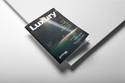 Luxury Travel Magazine Template, a Magazine Template by DesignCrest (Thumbnail 2 of 13)