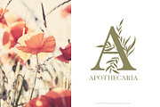 Leafletter Monogram Font Kit, a Serif Font by Eclectic Anthology (Thumbnail 2 of 7)