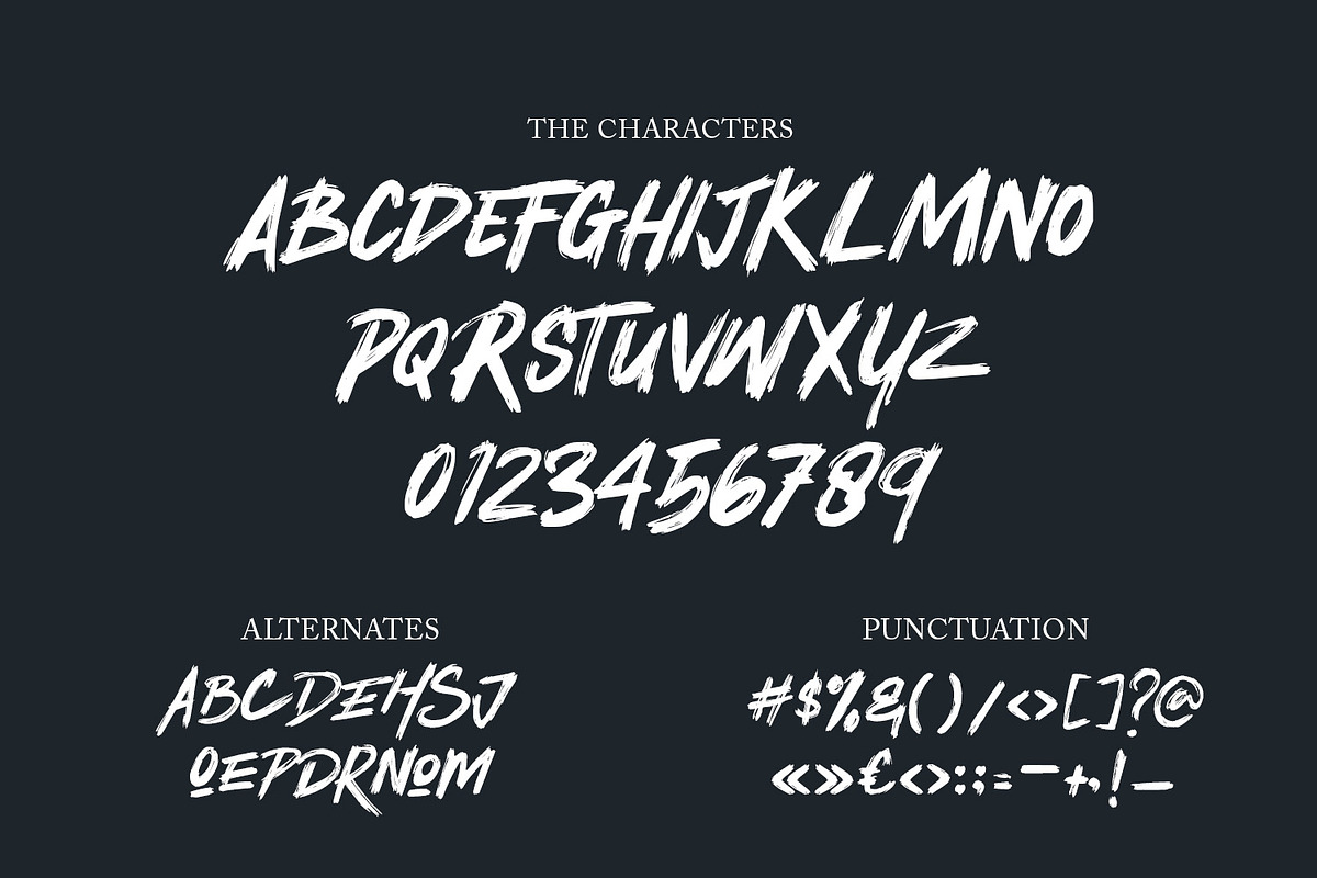 Sayore - Typeface Font, a Handwritten Font by Kincrev Studio (Photo 5 of 6)