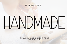 Handmade | Script Font
