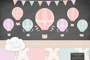 Pastel Balloons and Papers, an Illustration by Amanda Ilkov (Thumbnail 2 of 5)