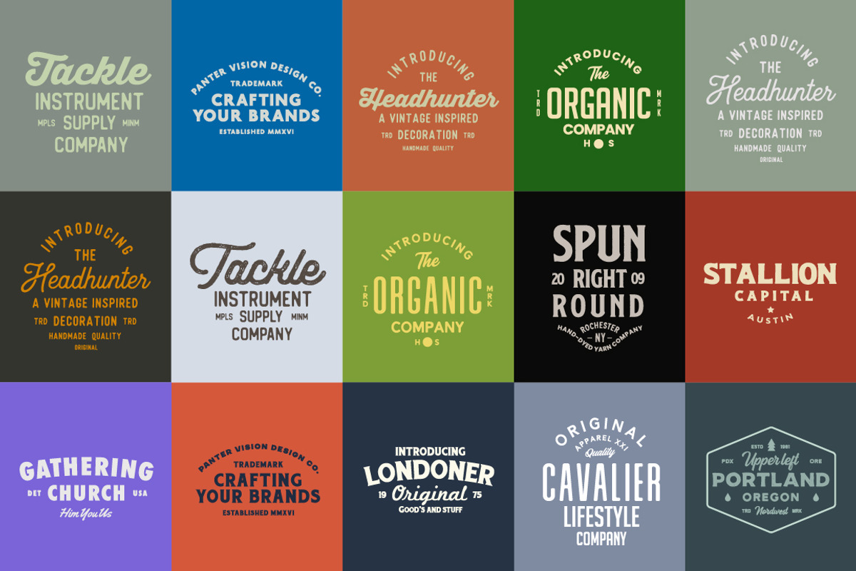 Vintage Badge Logo Collection, a Branding & Logo Template by Template Dealer