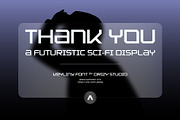 Keylinx – Futuristic SciFi Display, a Sans Serif Font by Drizy (Thumbnail 10 of 10)