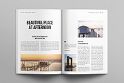 Travel Magazine Template, a Magazine Template by E-Type (Thumbnail 6 of 8)