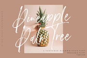 Pineapple Palm Tree - Handwritten..., a Script Font by Megi Satyo Widodo (Thumbnail 1 of 19)