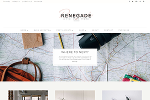 Renegade WordPress Divi Blog Theme