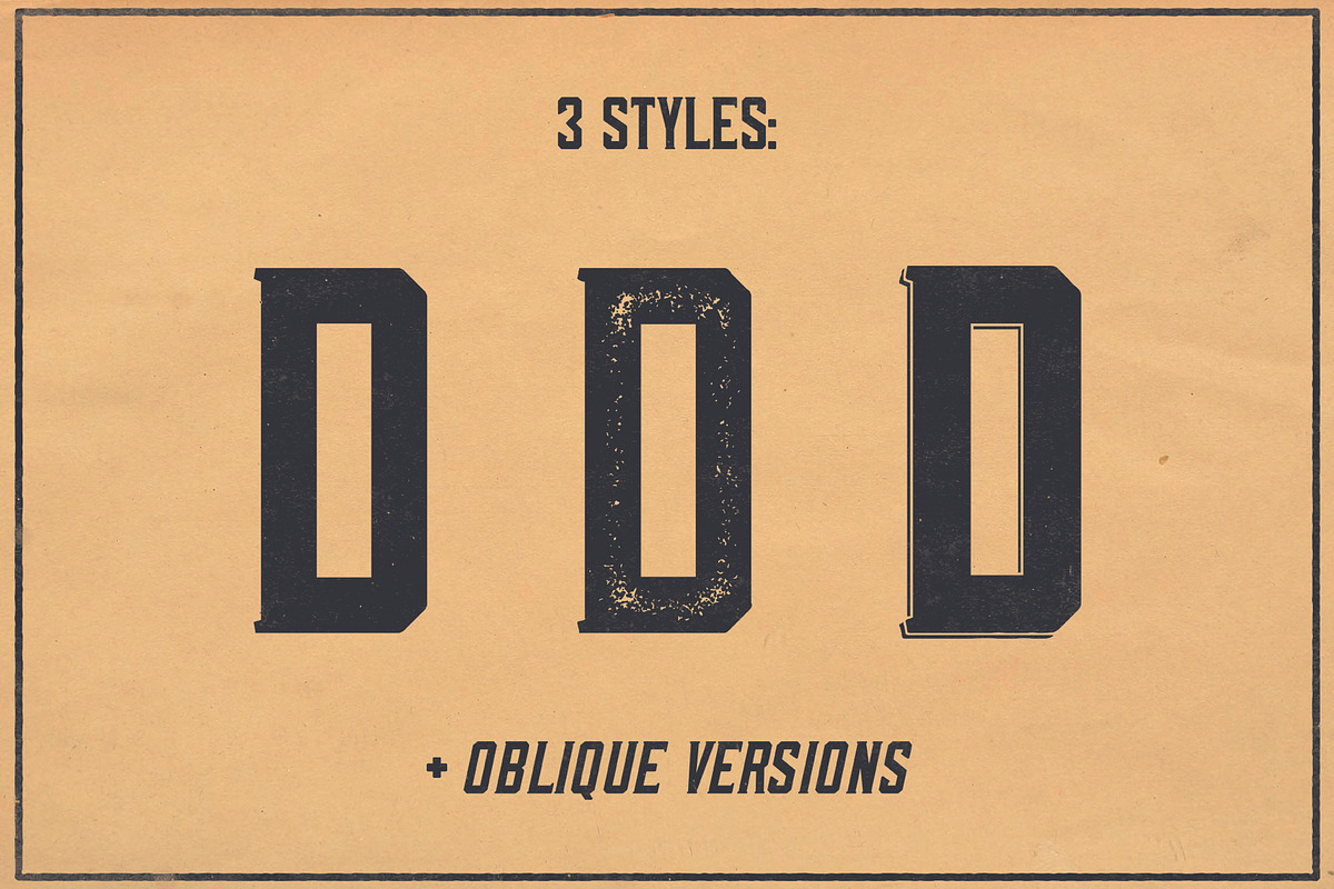 Darmond Font preview 4