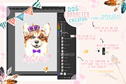SALE Dog Character Creator Animal, an Animal Illustration by Catherine Wheel (Thumbnail 6 of 14)