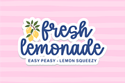 Honey and Lemon - Handwritten Font, a Handwritten Font by Keithzo (Thumbnail 4 of 12)