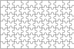 Puzzle icon, an Outline Icon by Volyk