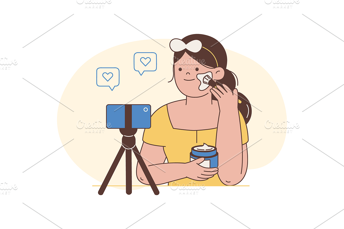 Live Stream & Podcast Illustration, an Object Graphic by Jump Studio (Photo 12 of 12)