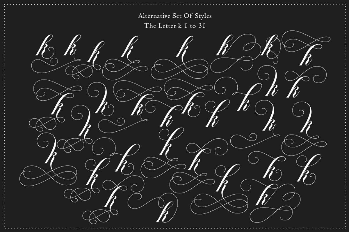 Southwestern Calligraphy, a Script Font by Suza Studio (Photo 15 of 16)
