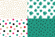 Glam Holiday Seamless Patterns, a Pattern Graphic by k.becca (Thumbnail 3 of 4)