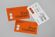 Company Business Card, a Business Card Template by graphicook (Thumbnail 2 of 3)