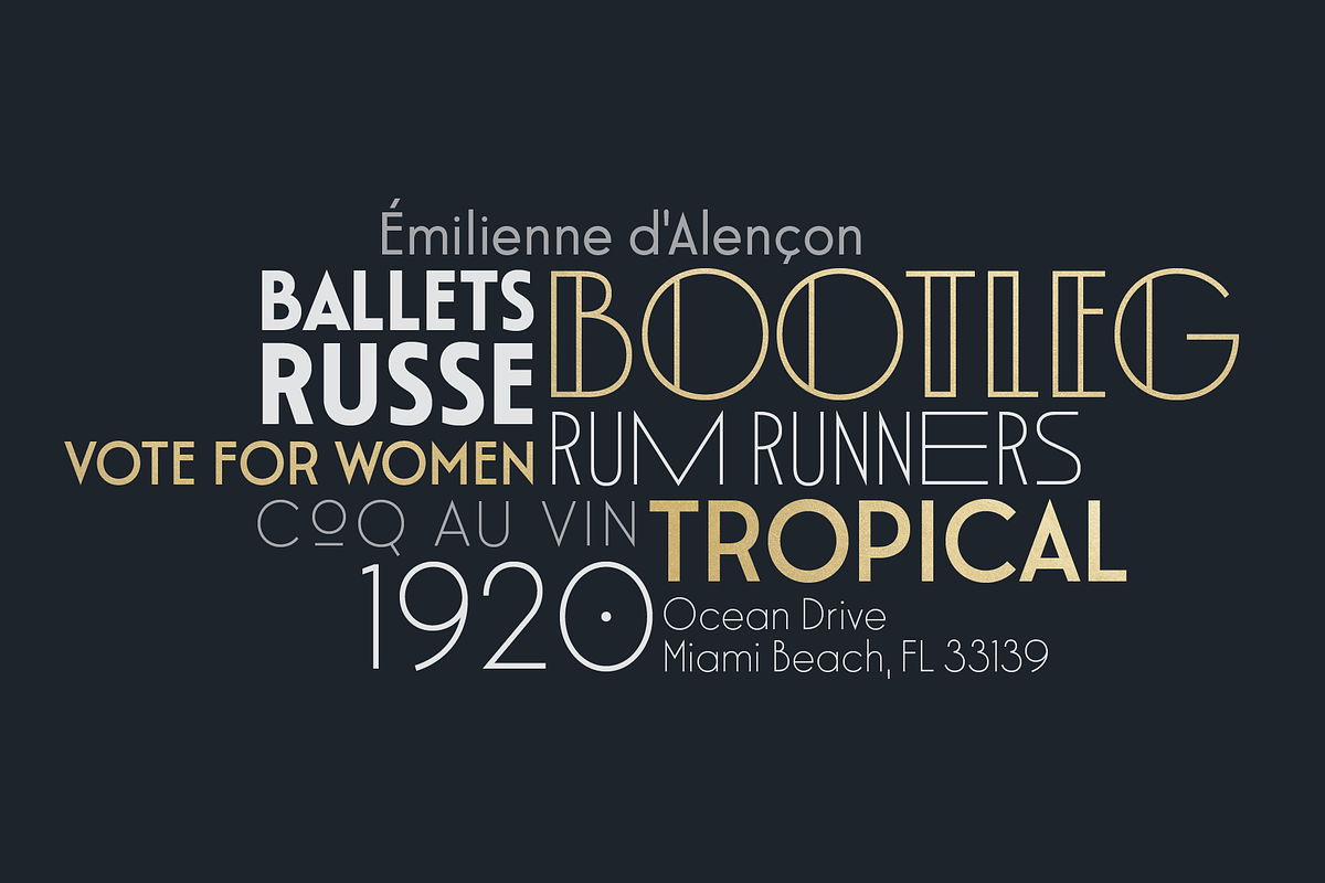 Interbellum Font Family, a Sans Serif Font by Punch (Photo 2 of 11)
