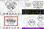 Wedding SVG Bundle, Wedding Sign SVG, an Object Graphic by D2PUTRI (Thumbnail 3 of 31)