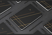 Notebook Mockup, a Books & Magazine Mockup by Seven Lights (Thumbnail 3 of 5)