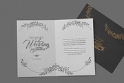Elegant Wedding Invitation Mockups, an Invitation Template by ZippyPixels (Thumbnail 1 of 4)