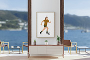 Abstract Summer Sport athlete, a Person Illustration by ApetekMarket (Thumbnail 9 of 9)