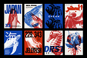 Aquatic Fauna Graphic Collection, an Object Graphic by Irhasalfahad (Thumbnail 6 of 6)
