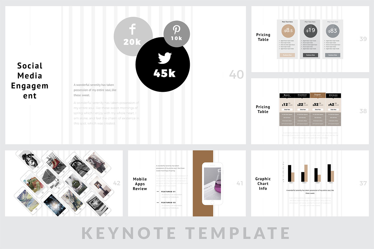 Minimalism Keynote Template, a Presentation Template by ZAAS (Photo 10 of 11)