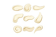Creamy cosmetic smears creating, an Object Graphic by pikepicture (Thumbnail 1 of 3)