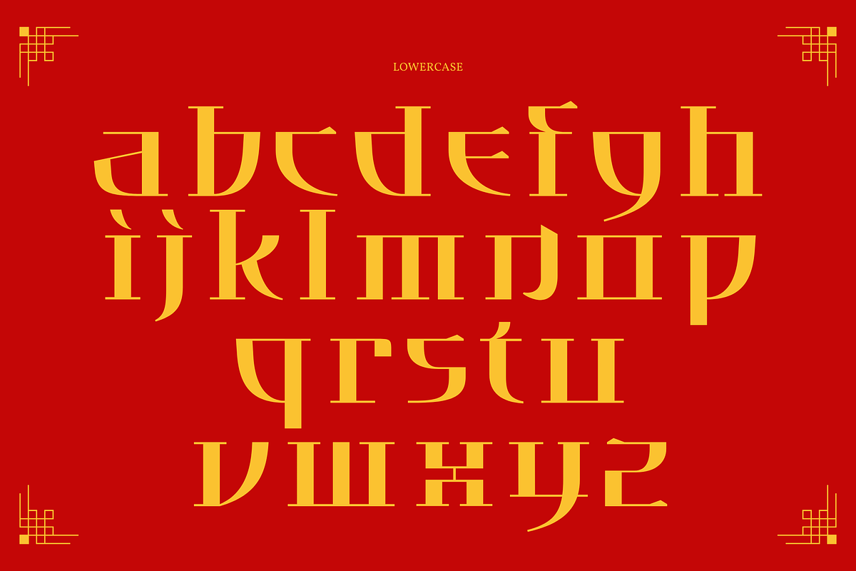 Chao Qifeng – Modern East Asian Font, a Serif Font by Elmous (Photo 9 of 10)