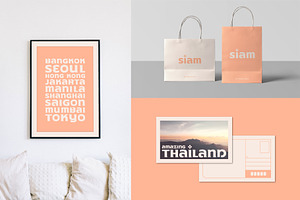 Siam - An All Caps Display Font