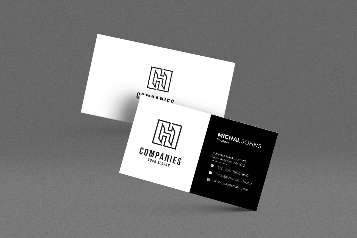 Letter H Logo, a Branding & Logo Template by CAIRON CREATIVESTUDIO (Photo 4 of 5)