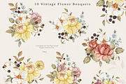 Vintage Forest. Watercolor clipart, an Animal Illustration by Ooh Lily (Thumbnail 6 of 22)