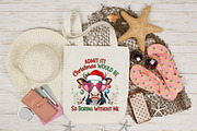 Vintage Christmas Farm Cow PNG, an Illustration by Designking (Thumbnail 2 of 4)