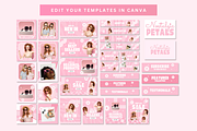 Pink Retro Shopify Website Banners, a Shopify Template by Template Twist Shop (Thumbnail 2 of 5)