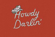 Rodeo Cowgirls // Western Font, a Handwritten Font by PeachCreme (Thumbnail 3 of 10)