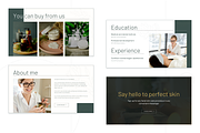 Skin Care. Canva Website Template, a Landing Page Template by KaluginaWEB (Thumbnail 3 of 4)
