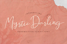 Mystic Darling - Handwritten Font