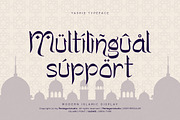 Yashie | Arabic Display Font, a Symbol Font by Pentagonistudio (Thumbnail 10 of 10)