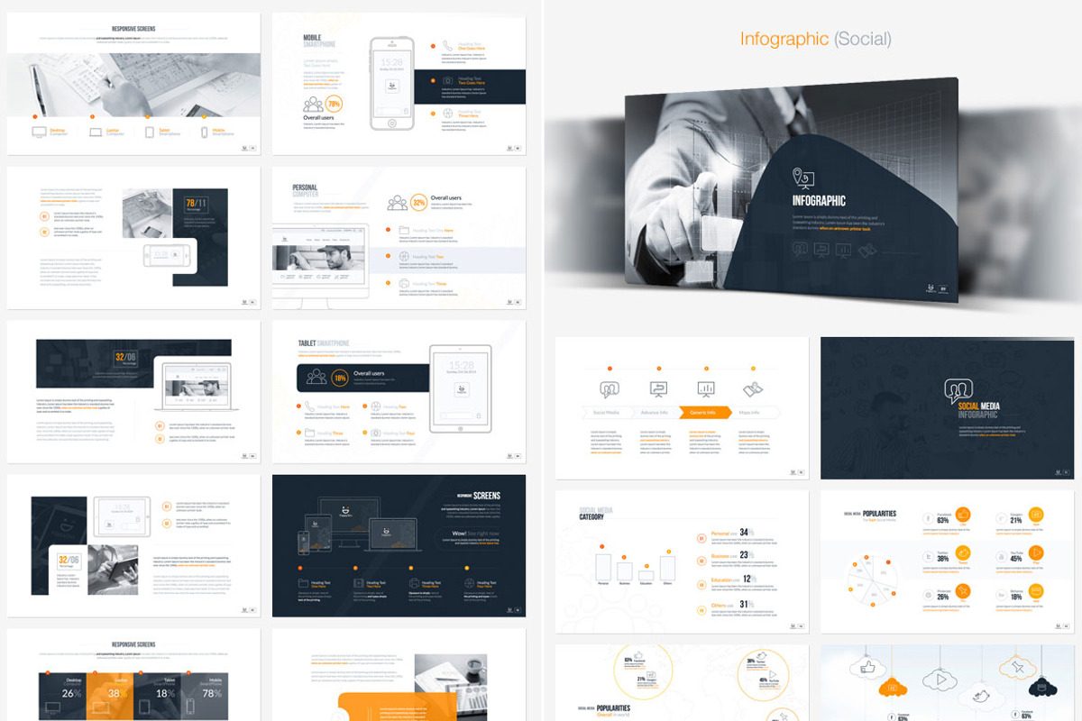Beta | Minimal Keynote Template preview 8