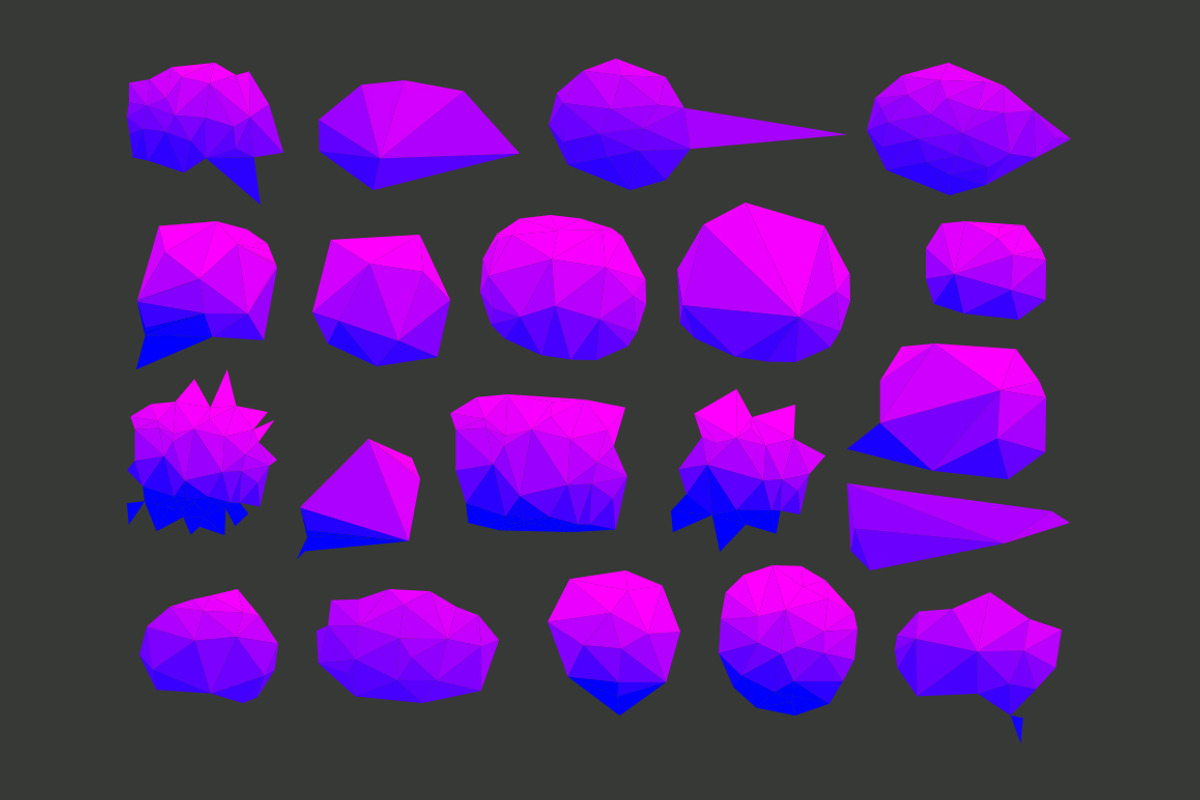 60 Geometric Banners preview 5