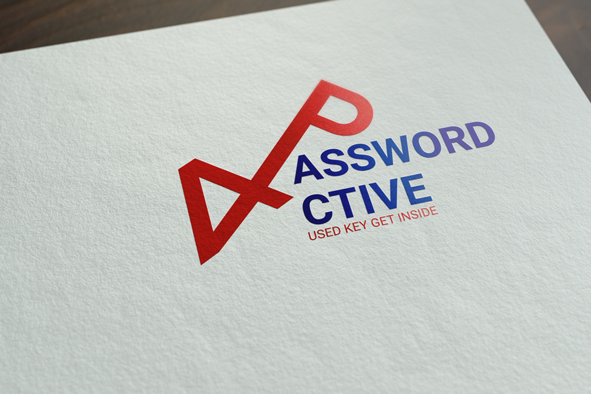 Active Password Key Logo, a Branding & Logo Template by Emdaduljs (Photo 2 of 4)