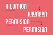Hilumion - Sans Serif Display Font, a Sans Serif Font by Brainwaves.Studio (Thumbnail 4 of 7)