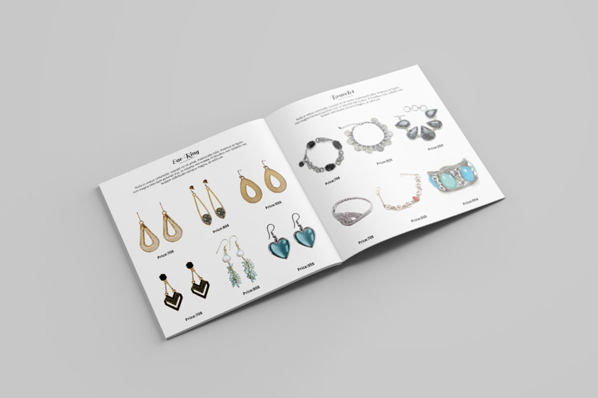 Jewelry / Product Catalog, a Brochure Template by Rimana_Templatehive (Photo 4 of 11)