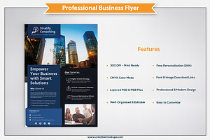 Business Flyer Template PSD, a Flyer Template by Plus Media