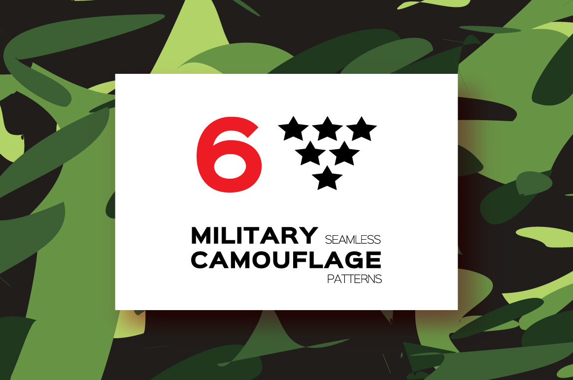 Camouflage. Military patterns, a Pattern Graphic by Masherdraws
