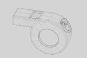 Whistle 3d model, an Object 3D Model by fahad121 (Thumbnail 7 of 7)