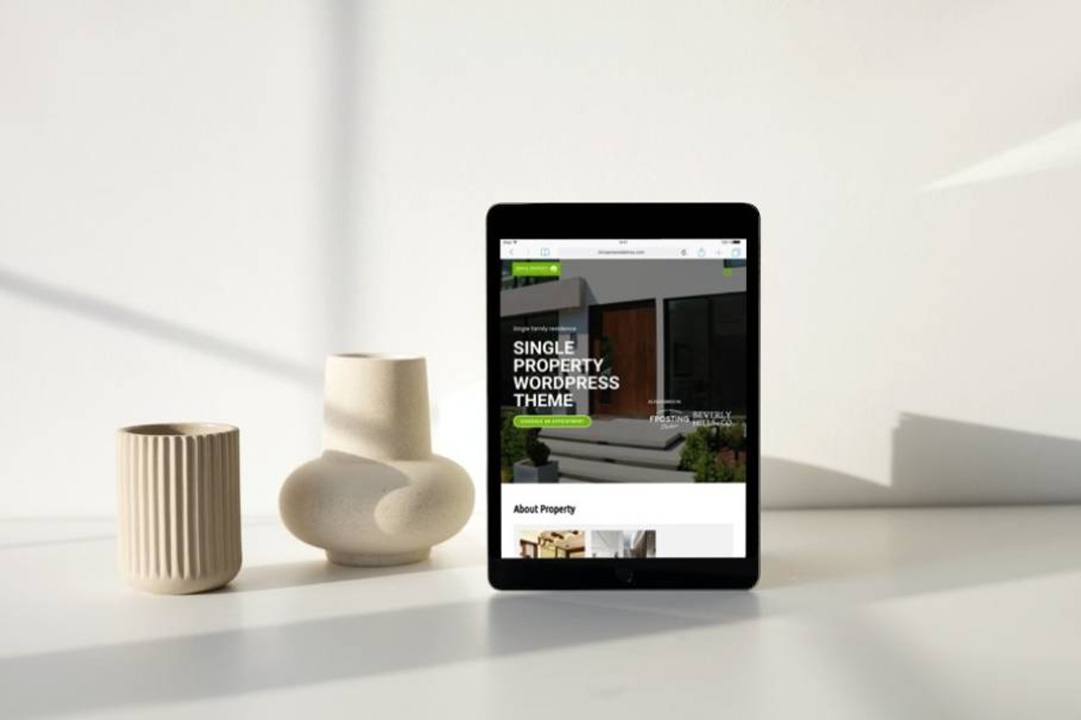 Single Property WordPress Theme, a WordPress Template by Your Theme Shop (Photo 2 of 6)