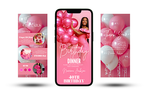 40th Birthday Invitation, an Invitation Template by Earth5168