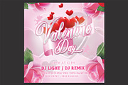 Valentines Day Flyer, a Flyer Template by DSGraphicDesign (Thumbnail 1 of 2)