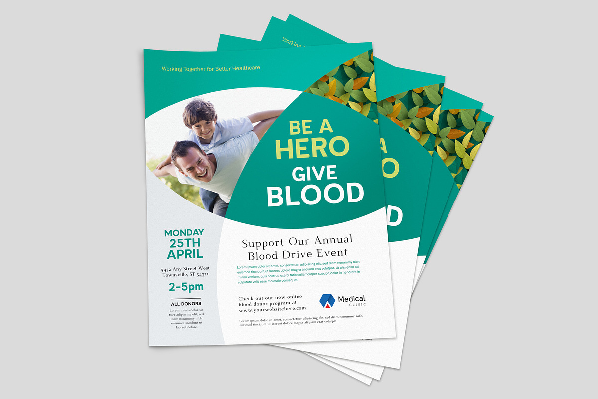 Medical Flyer Template, a Flyer Template by StockLayouts (Photo 2 of 3)